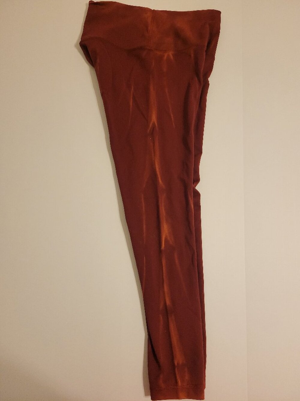 Lulu Wunder Under | Sz 6 7/8 length | Red/Orange | Like New